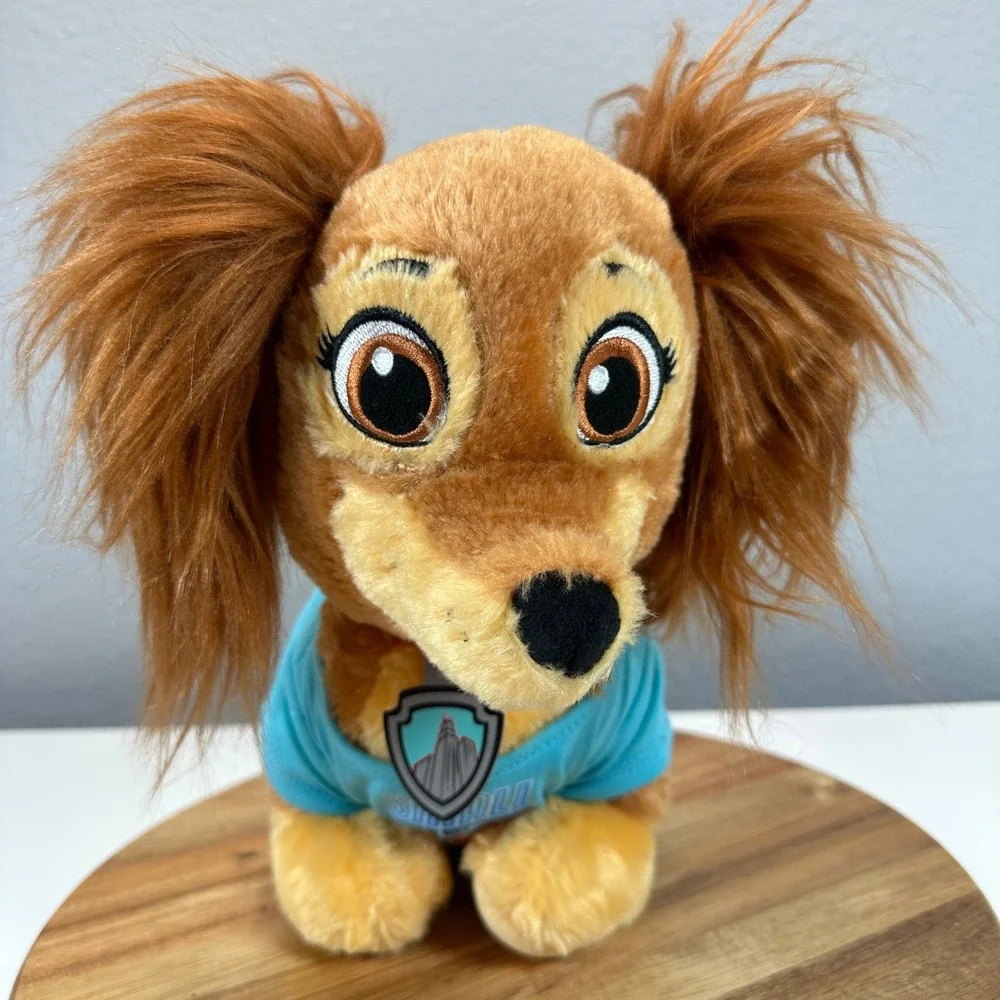 Build-A-Bear Paw Patrol Liberty Plush Dog Small But Mighty RARE Tee Nickelodeon